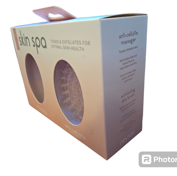 NIAB REVIVE 2 Piece Skin Spa Set with Cellulite Massager & Exfoliating Brush - Picture 6 of 8